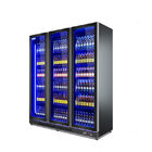 Охладитель холодильника пива дисплея двери коммерчески чистосердечной витрины стеклянный