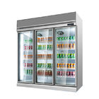 Напитки показывают охладитель бутылки стекла пива двери холодильника супермаркета холодильника стеклянный с одобренным CE