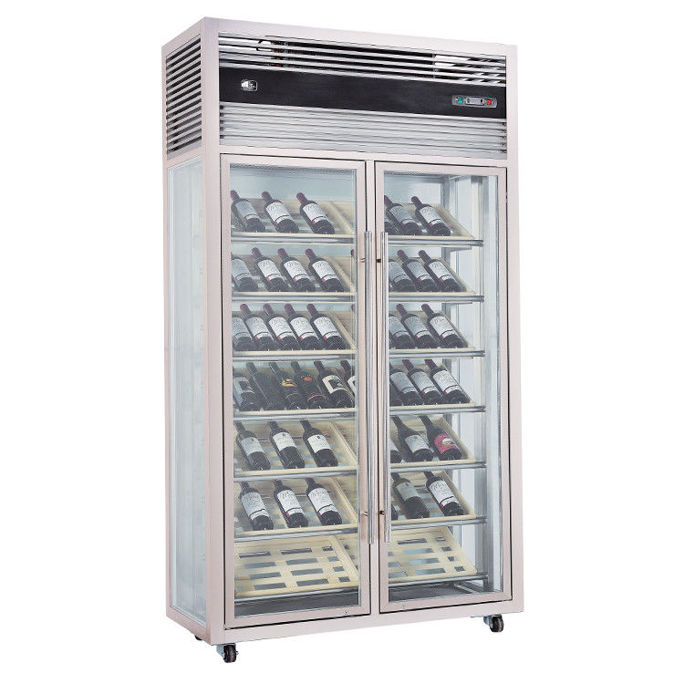 охладитель дисплея вина 220v 240v, подгонянный шкаф холодильника вина