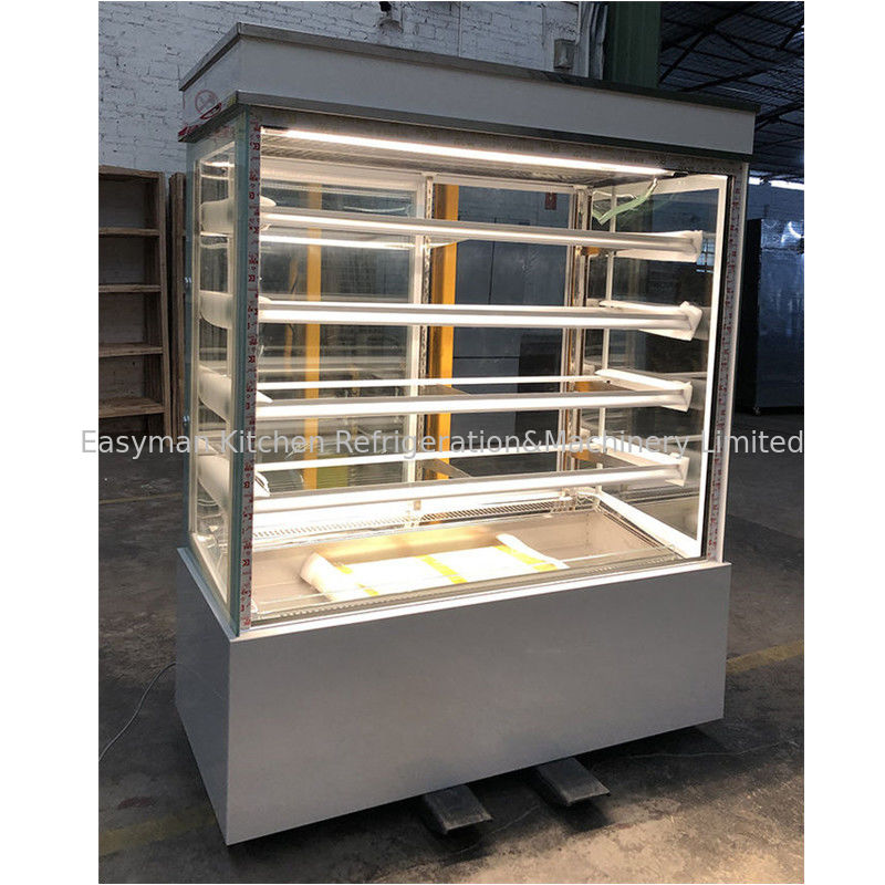 Витрина вертикальной пекарни стеклянная, тип полки холодильника 4 безалкогольного напитка вентиляторной системы охлаждения