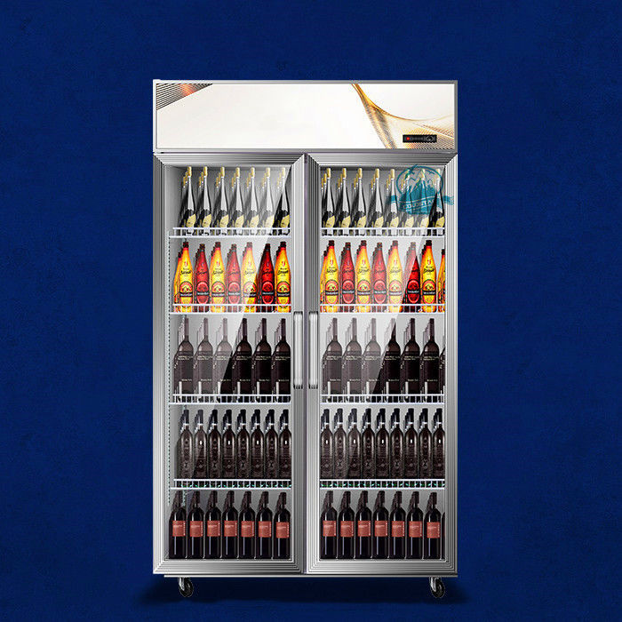Холодильник холодильника дисплея холодного напитка пива двери супермаркета Comercial стеклянный