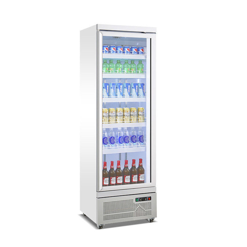 Стеклянная дверь выпивает холодильник пиво безалкогольного напитка Refrigerated охладитель двери охладителей дисплея чистосердечный одиночный