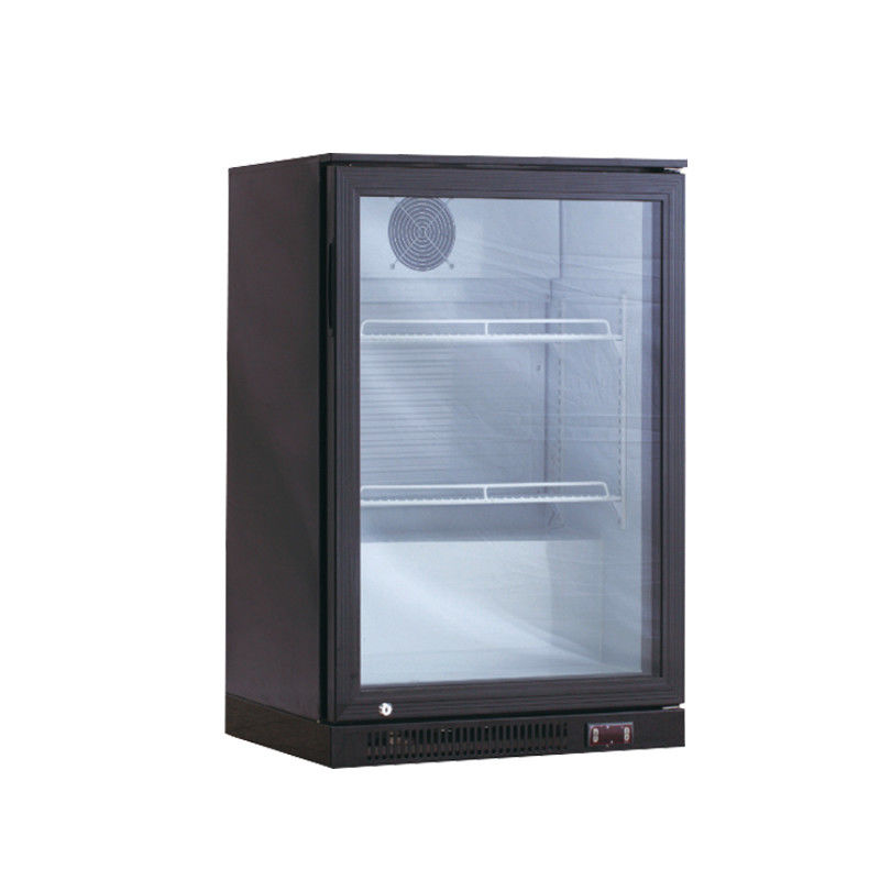 Одиночной прикрепленный на петлях дверью коммерчески охладитель дисплея пива черноты холодильника Адвокатуры