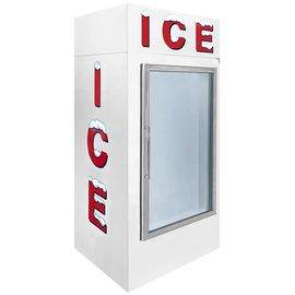 Ку 42. ФТ крытым логотип льда подгонянный замораживателем, на открытом воздухе холодный Мерчандисер льда стены